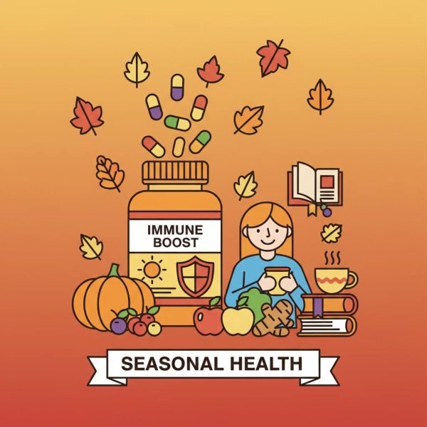 Осень, иммунитет и витамины: как не стать ходячей гриппозной станцией
