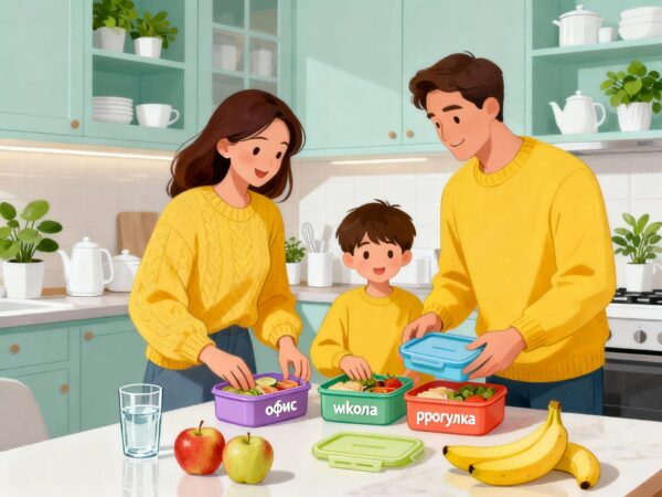 10 идей быстрых перекусов для всей семьи: что взять с собой в офис, школу и на прогулку