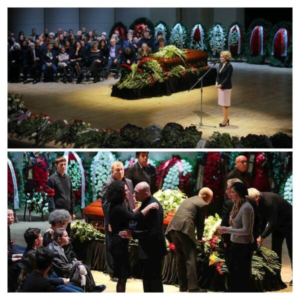 Похороны Хворостовского: кто простился с маэстро, а кто остался в тени