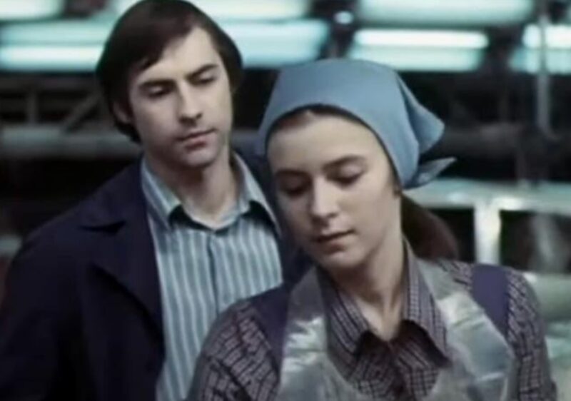 Елена Сафонова с Виталием Юшковым.