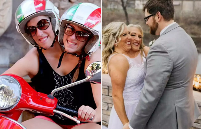 Сиамские близняшки, разделённые одним телом, вышли замуж. Как живут втроём?