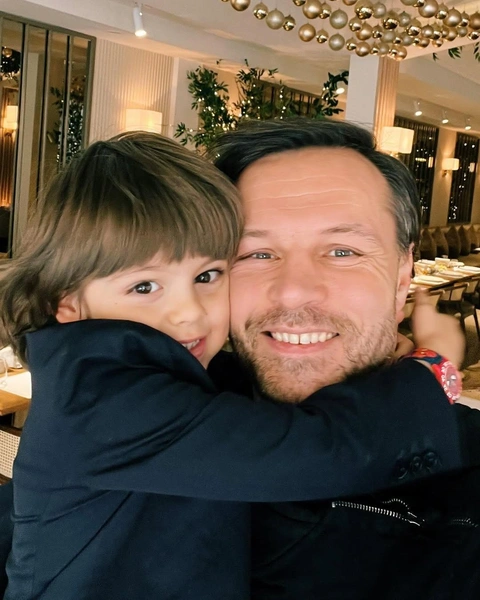31 декабря сыну актера исполнилось пять лет