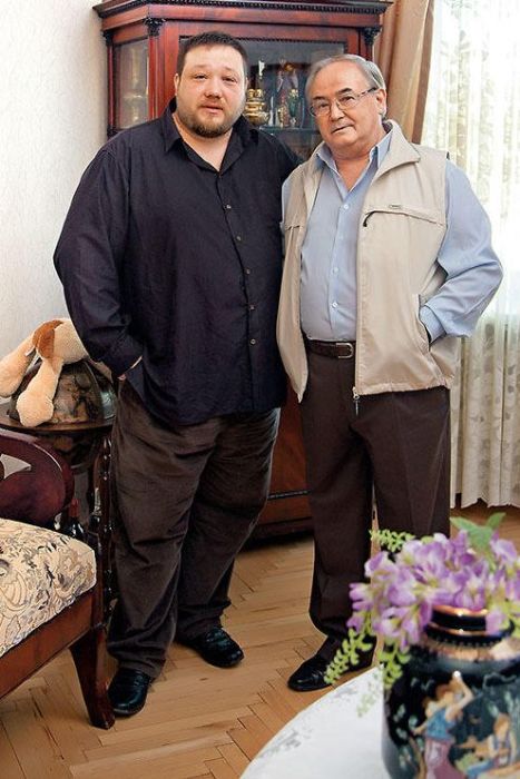 Всеволод Шиловский с сыном Ильёй.