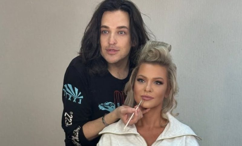 Светлана Шатунова и стилист Вадим Андреев