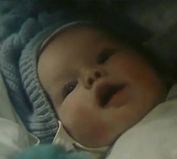 Трёхмесячная Дарья Мороз в своём первом фильме.