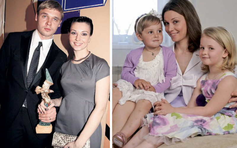 «Он ушел к другой? Я не знаю, к какой!»: кто разрушил брак Александры Урсуляк и Александра Голубева после рождения двух дочерей