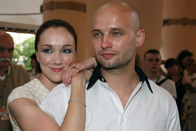 Дарья Мороз с Андреем Томашевским.