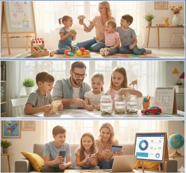 Как научить ребенка финансовой грамотности