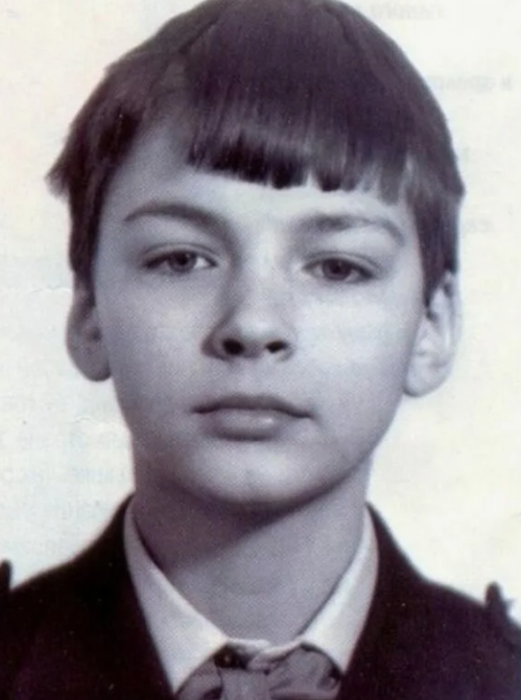 Даниил Страхов в детстве.