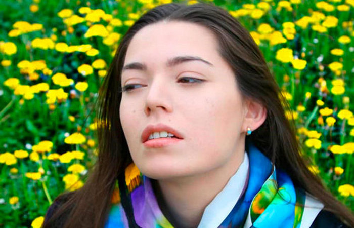 Старшая дочь София.