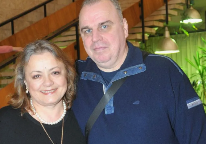 Елена Цыплакова с супругом Павлом Щербаковым, с которым её свела случайная встреча.