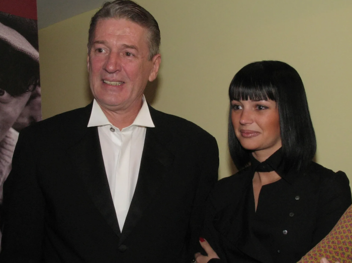 Юлия Мешина и Александр Абдулов. 