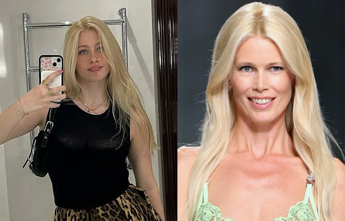 Клементина Вон – дочь Клаудии Шиффер.