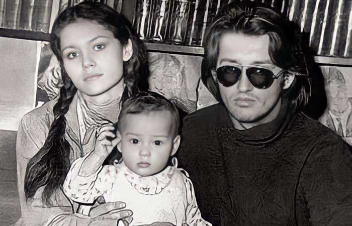 Александр Градский с Ольгой и Даниилом.