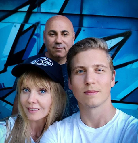 Артемий Шульгин, старший сын Валерии, проживающий в Швейцарии.