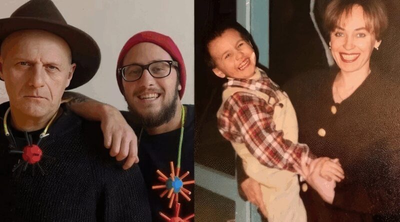 Георгий Толордава с родителями – Ларисой Гузеевой и Кахой Толордавой