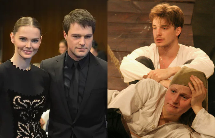 Боярская и Матвеев с бывшими партнерами.