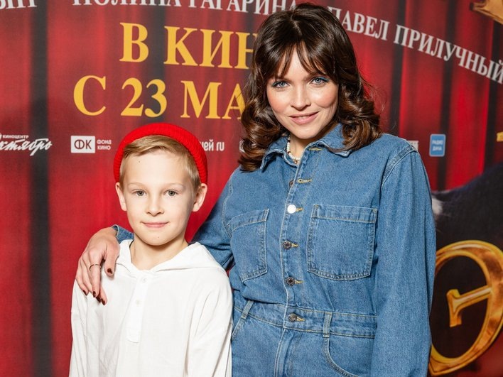 Наталья Земцова с сыном Иваном: после развода актриса воспитывает сына в одиночку.