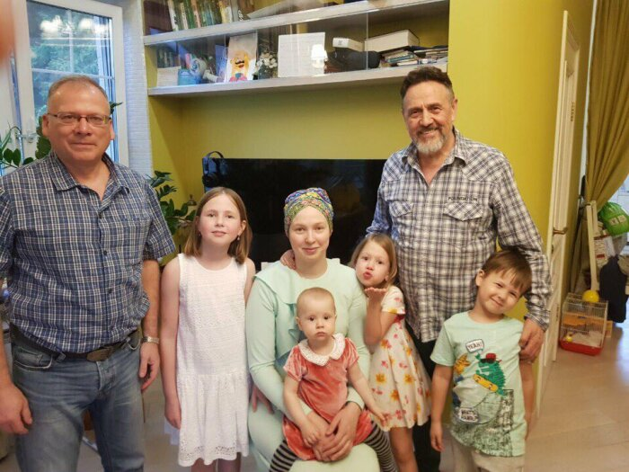 Ренат Ибрагимов в кругу семьи.