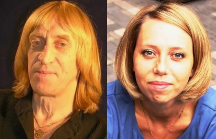 Виктор Авилов и старшая дочь.