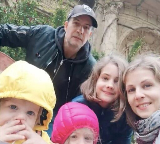 Счастливая семья Вячеслава Разбегаева.