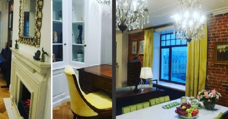«Хоть голой могу спокойно походить»: как выглядит московская квартира Надежды Бабкиной с видом на Кремль, которую обновил её сын