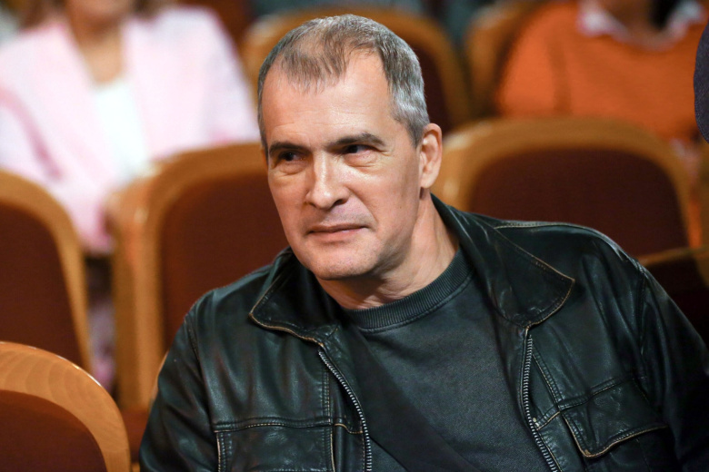 Вячеслав Разбегаев на одном из публичных мероприятий.