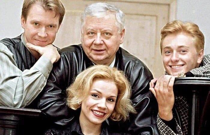 Марина Зудина и Олег Табаков с детьми: счастливые моменты семейной жизни.