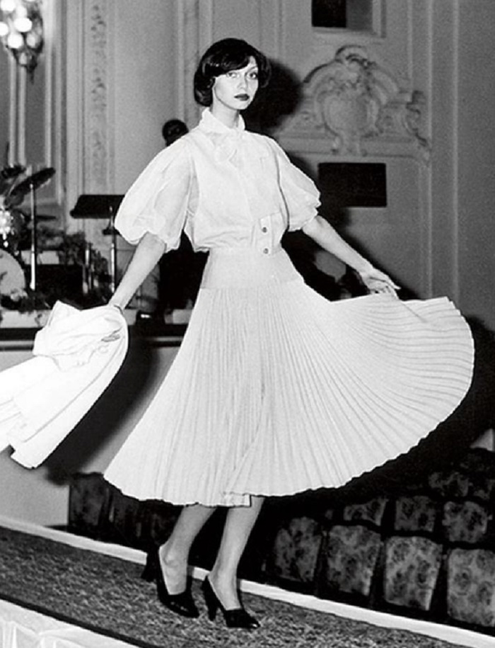 Елена на подиуме