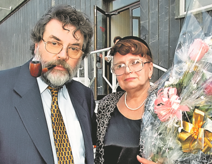 Наталья Белоусова, супруга Александра Ширвиндта, стоически принявшая новость о ребёнке мужа на стороне.