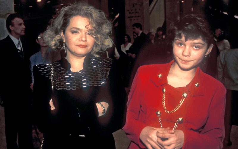 Лариса Долина с дочерью