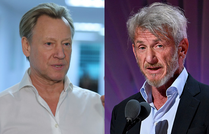 Дмитрий Харатьян и Шон Пенн.