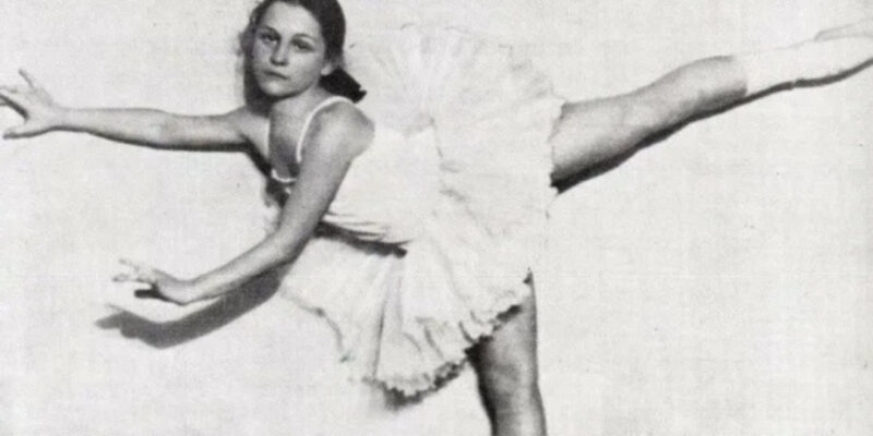 Ольга Лепешинская в детстве