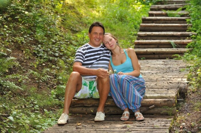 Ренат Ибрагимов и Светлана Миннеханова, пара с большой разницей в возрасте.