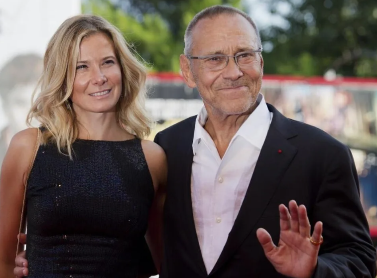 Андрей Кончаловский с супругой Юлией Высоцкой