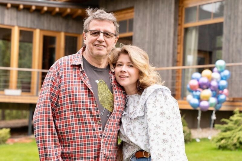 Михаил и Анастасия Ширвиндт в период их отношений, которые, казалось, были полны любви и страсти.