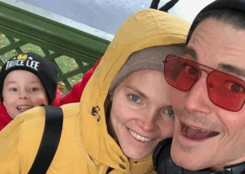 Лиза Боярская, Максим Матвеев и сын Андрей: счастливая семья.