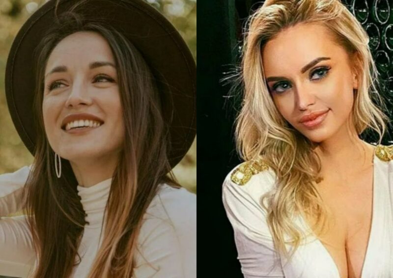 Евгения Ледащева и Милана Тюльпанова.