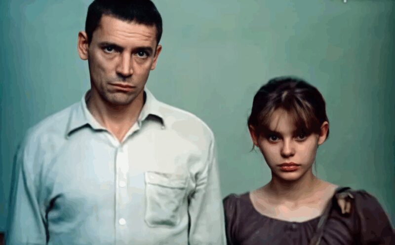 Ольга Машная в юности с Валерием Приёмыховым, ставшим её первым мужем.