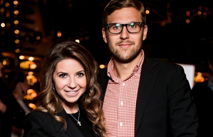 Галина Юдашкина с мужем.