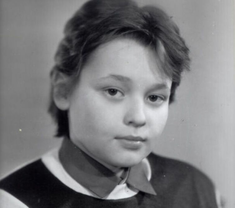 Сергей Жуков в детстве.