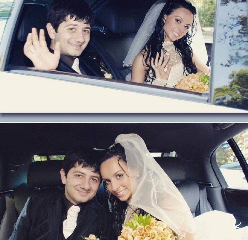 Свадебная церемония Михаила Галустяна и Виктории Штефанец, 7 июля 2007 года.