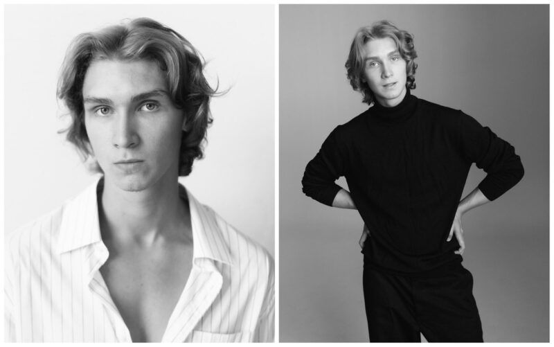 Старший сын Олеси Железняк, Савелий, решивший пойти по стопам родителей.