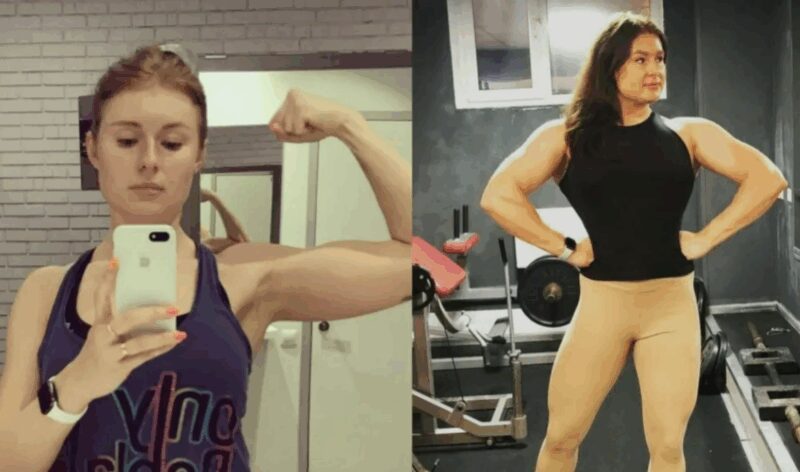 Скульптурное тело Анны Трегубенко, вызвавшее бурные обсуждения.