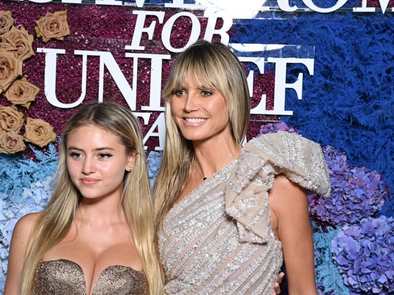 Лени Клум - дочь Хайди Клум.