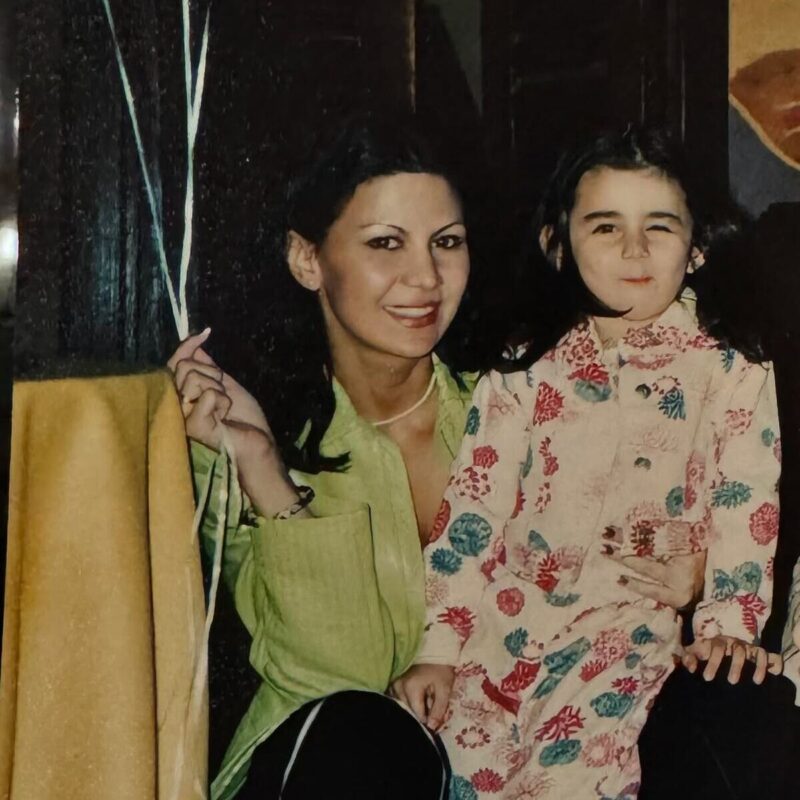 Лейла Фаттахова с дочерью Елизаветой.