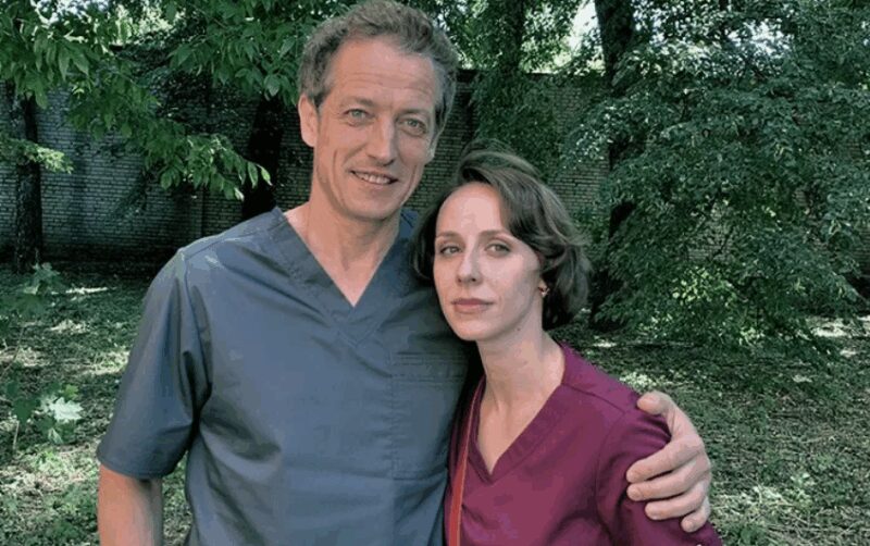 Дмитрий Фрид на съёмочной площадке фильма «Анатомия убийства»