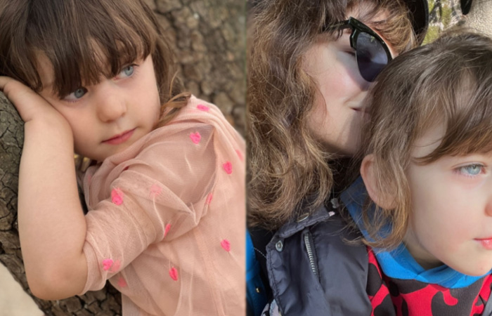 Вьен - внучка Неёловой и Каспарова. 