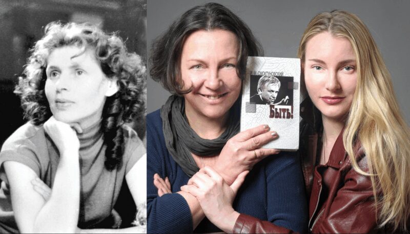 Суламифь Михайловна Смоктуновская, Ольга Буцкова и Анастасия Смоктуновская — три поколения семьи великого актера