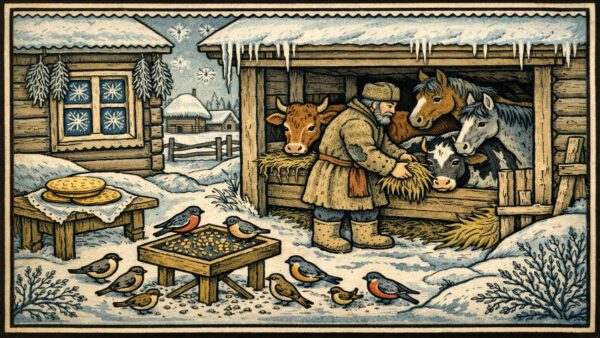 Ермилов день: Как предки заботились о скоте и предсказывали погоду 26 января